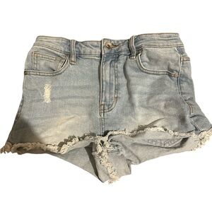 Kendall + Kylie Cut off Denim Jean Shorts 5/27 Drifter Highrise 5 pocket